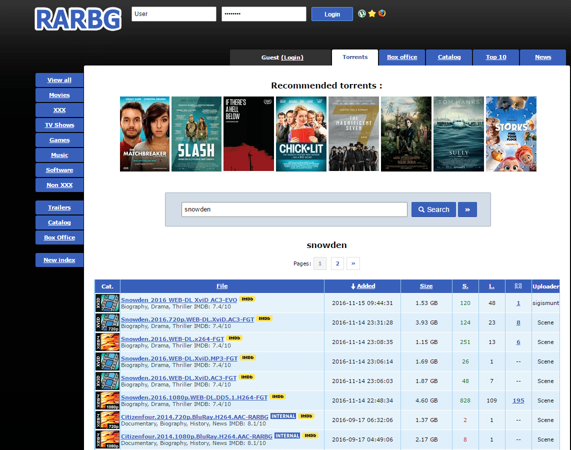 xvid movies torrent site